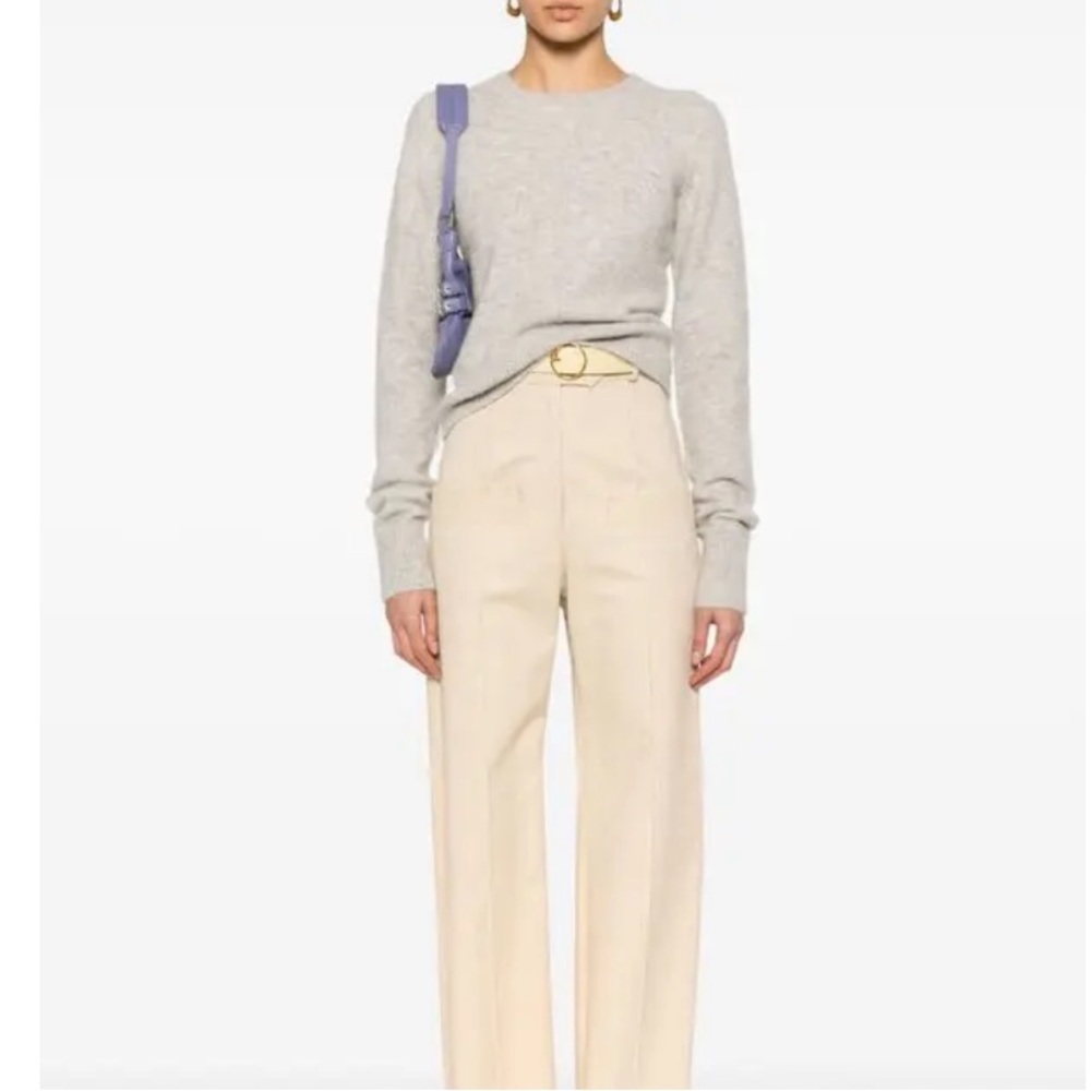 ISABEL MARANT ÉTOILE Alais Mélange Jumper Baby Alpaca Blend Size 40‎ / Large
